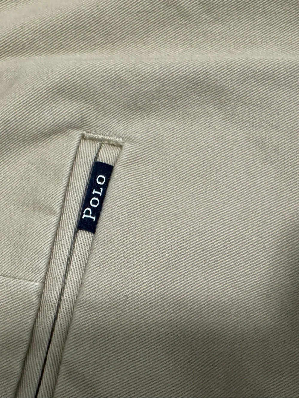 Polo by Ralph Lauren Beige Flat Front Shorts